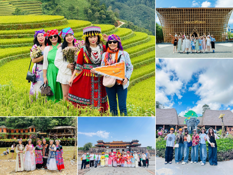 Nhiều hành trình bay trọn gói khứ hồi, giá tốt 