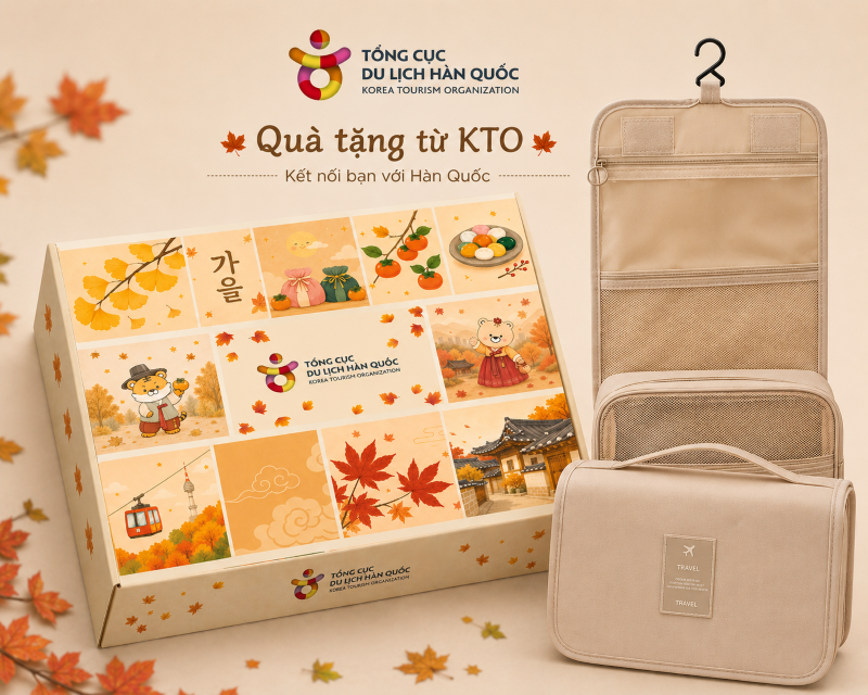 Quà tặng xinh xắn từ KTO Việt Nam Quà tặng xinh xắn từ KTO Việt Nam