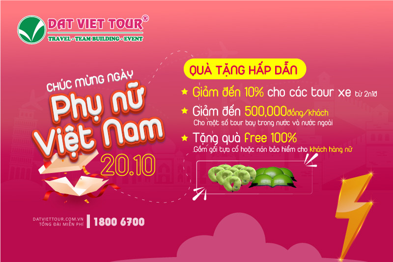 Khuyến mại chào mừng Ngày Phụ nữ Việt Nam 20.11
