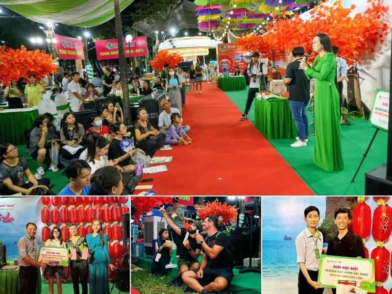 Tham gia Lô Tô Show - chơi vui trúng lớn cùng Đất Việt Tour tại gian hàng A8 