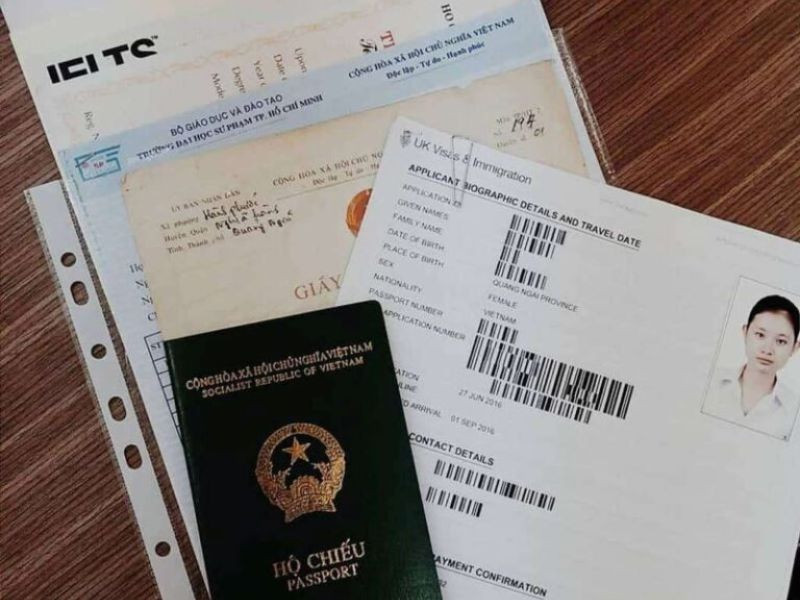 Chuẩn bị hồ sơ liên quan làm Visa trung Quốc