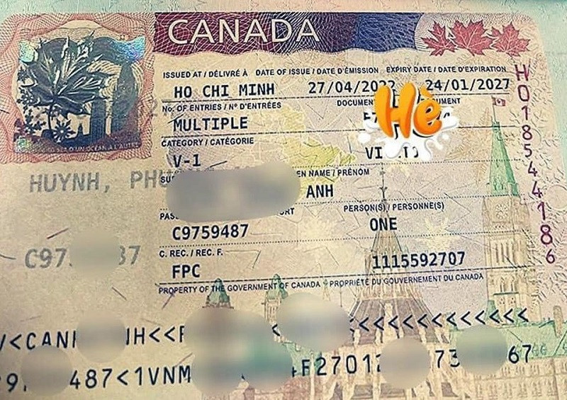 Visa du lịch Canada có 2 loại